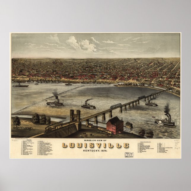 Pôster Louisville 1876 (Frente)
