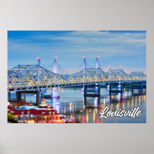 Poster Louisville, Kentucky, EUA