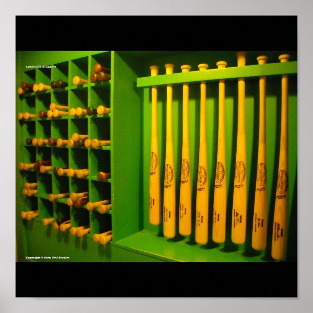 Pôster Louisville Sluggers (Frente)