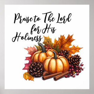 Poster Louvado Senhor