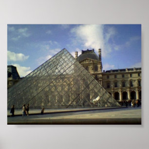 Poster Louvre de Wpaper