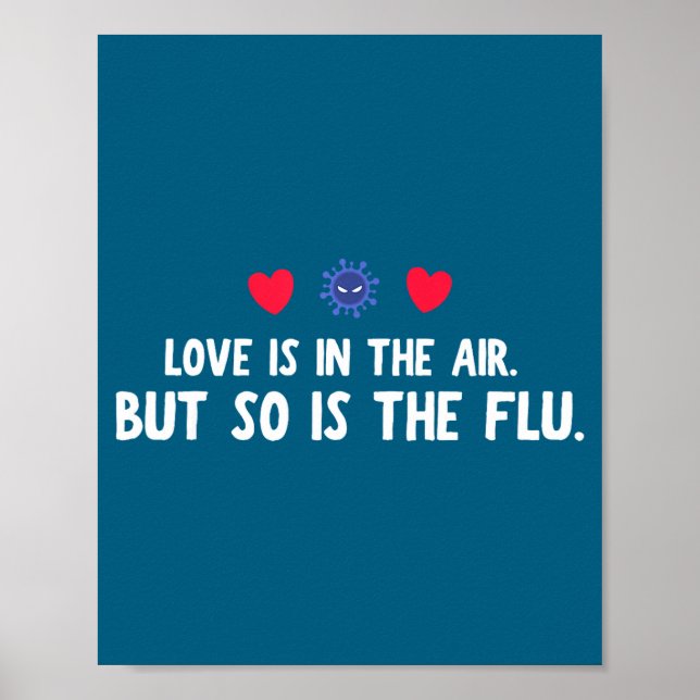 Poster Love Air So Flu Valentine's Day (Frente)