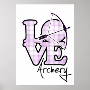 Pôster Love Archery