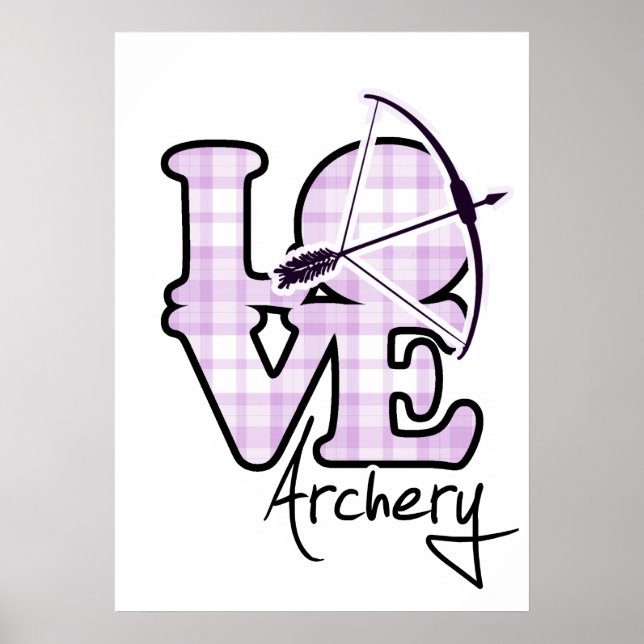 Pôster Love Archery (Frente)