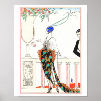 Poster Love Art Nouveau Art Vintage