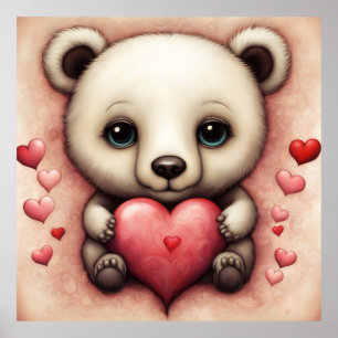Poster Love Bear 2