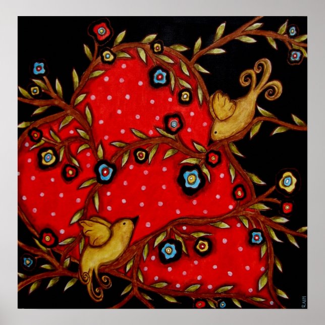 Pôster Love bird (Frente)