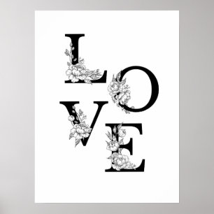 Poster Love Bloom