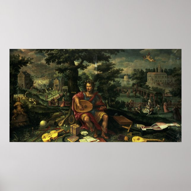 Poster Love , c.1600 (Frente)