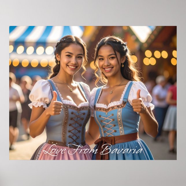 POSTER LOVE FROM BAVARIA (Frente)