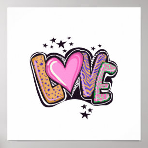Poster Love Grafite Art