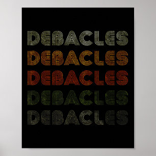 Poster Love Heart Debacles Tee Grunge Estilo Vintage Blac