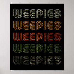 Poster Love Heart Weepies Tee Grunge Vintage Style Black