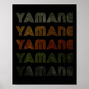 Poster Love Heart Yamane Tee Grunge Vintage Style Black
