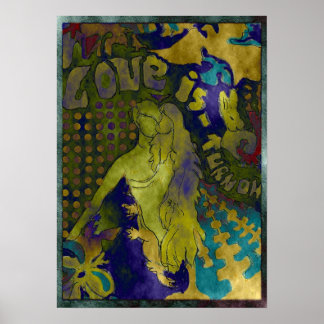 Poster Love Is Turn On