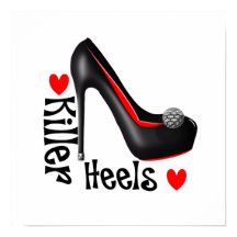 Love Killer Heels Girly Calçado Graphic