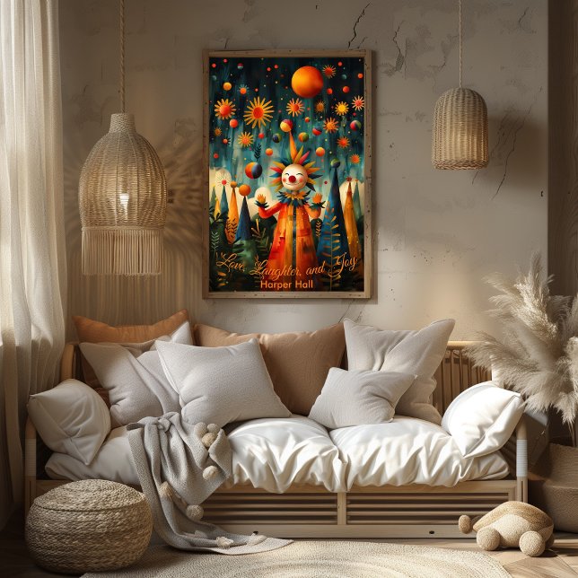 Pôster Love, Laughter, and Joy - Póster Inspirador Niños (Criador carregado)