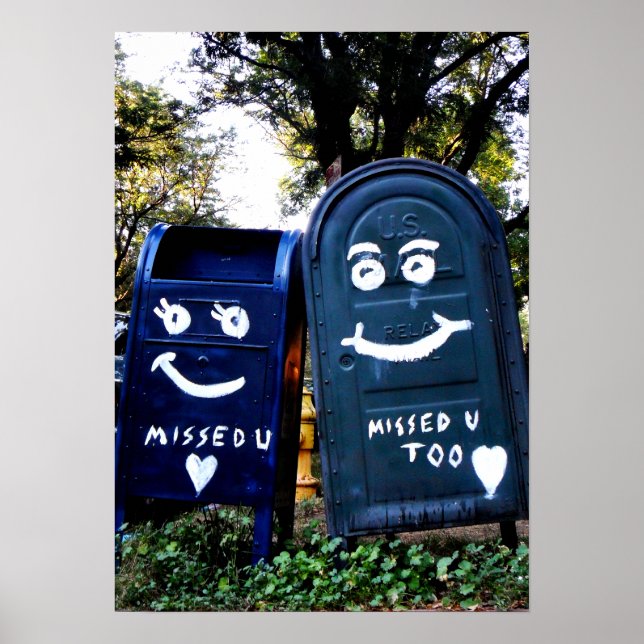 Pôster love mailboxes : i missed you (Frente)