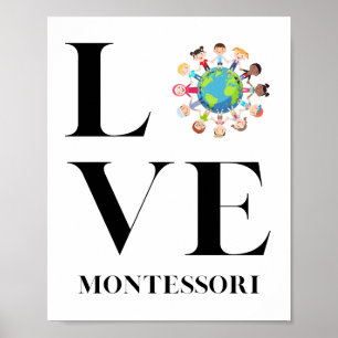 Poster Love   Montessori   Kids Around The World