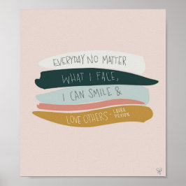 Poster Love Others Quote by Laura Pexton