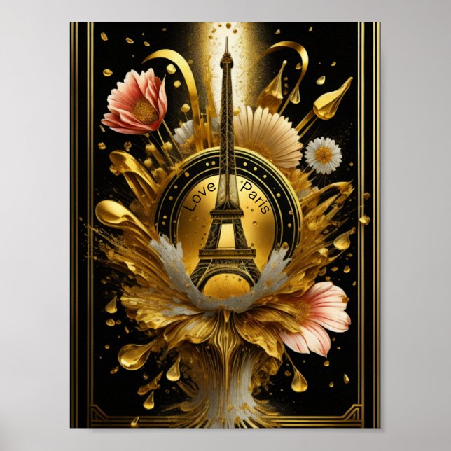 Poster Love Paris (Frente)