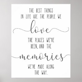 Poster Love quote, Friendship Quote, Friend Gift