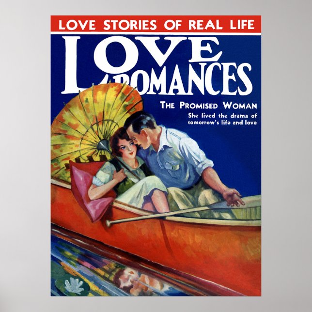 Poster Love Romances (Frente)