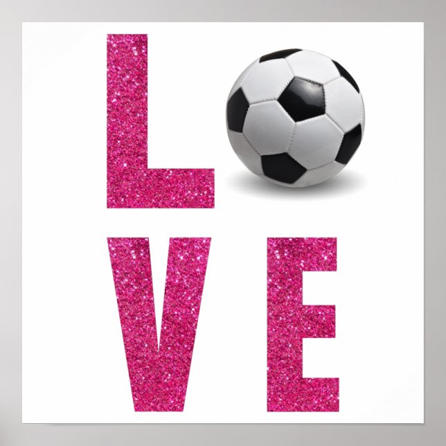 Poster Love Soccer (Frente)