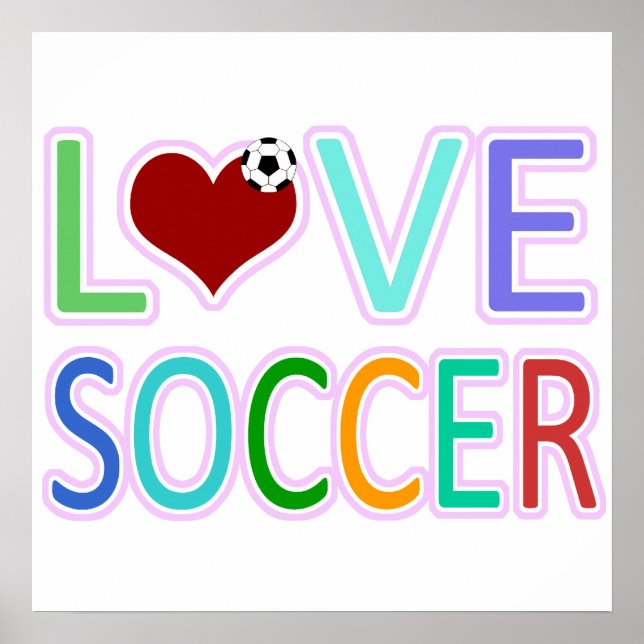 POSTER LOVE SOCCER (Frente)