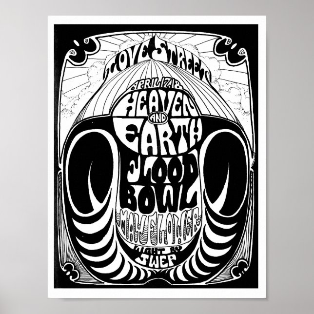 Poster Love Street Light Circus flyer LoveStreetAbr17&18' (Frente)