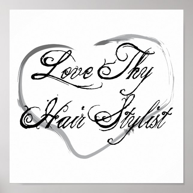 Pôster Love Thair Stylist (Frente)