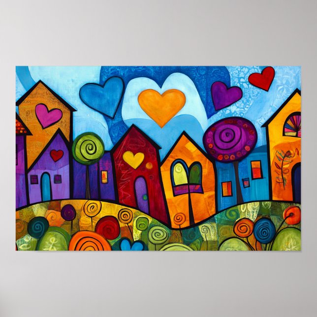 Poster Love Your Neighbor (Frente)