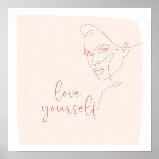 Poster Love Yourself (Frente)