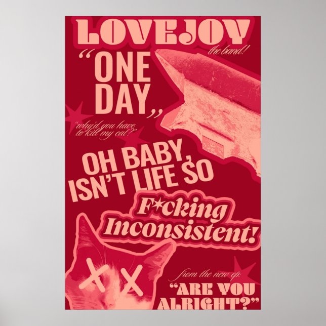 Poster Lovejoy One Day (Frente)