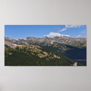 Poster Loveland Pass, Colorado, Panorama
