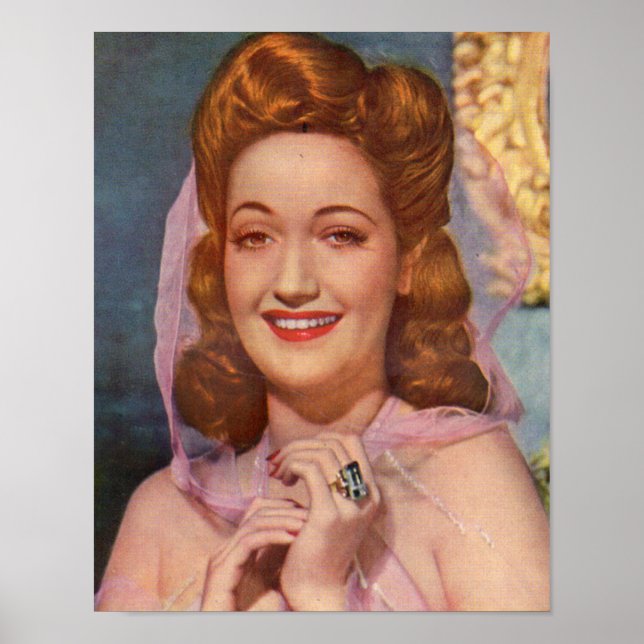Pôster Lovely Dorothy Lamour (Frente)