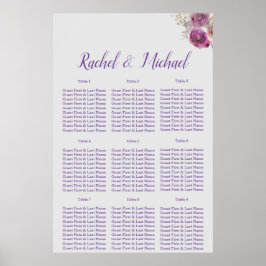 Poster Lovely Floral Charm Wedding