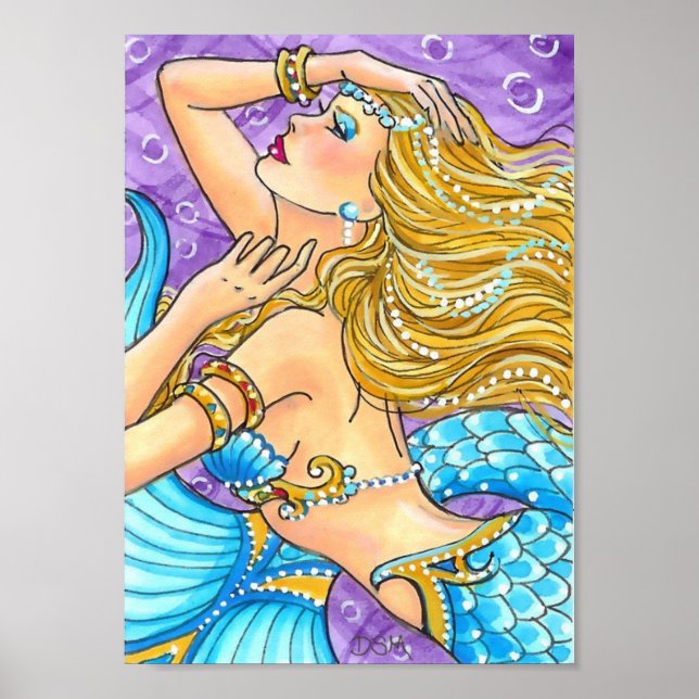 Pôster Lovely Swimmer (Frente)