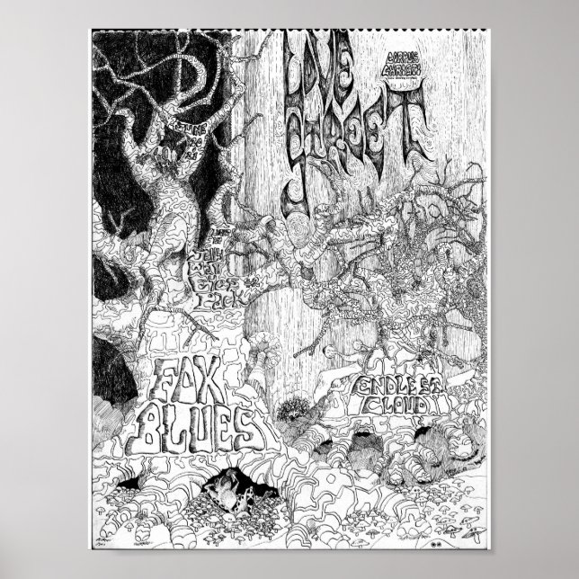 Pôster LoveStreetLightCircusflyer Corpus Jun20&21'69 (Frente)