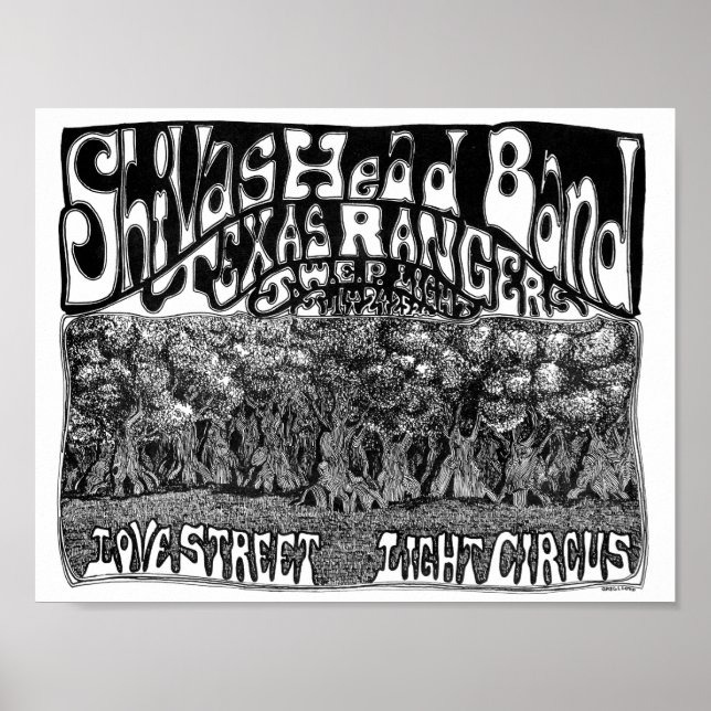 Pôster LoveStreetLightCircusflyer Jul24,25&26'70 (Frente)