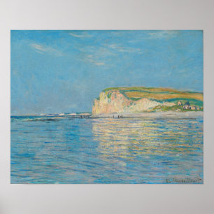 Poster Low Tide at Pourville, próximo a Dieppe (1882), p