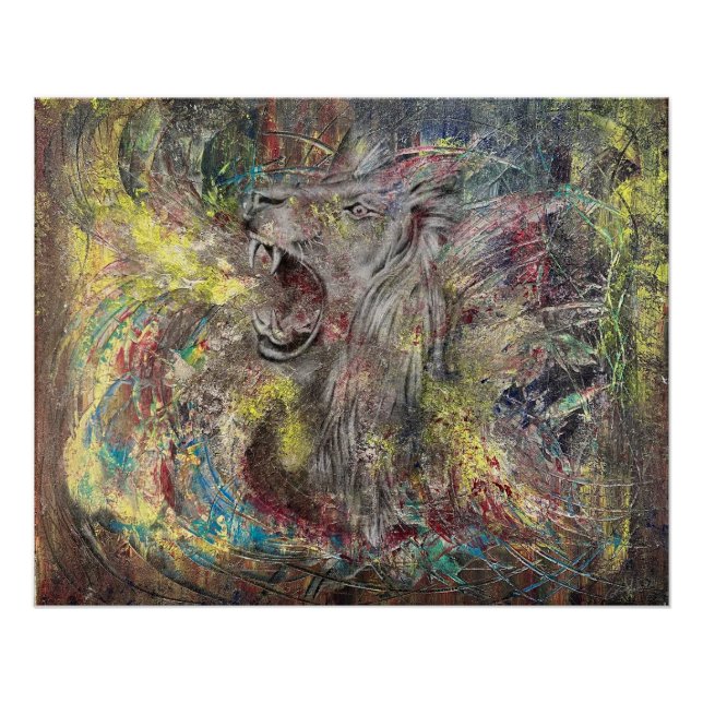 Pôster Löwe  (Frente)