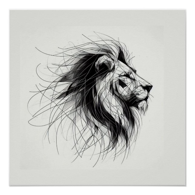 Pôster Löwe (Frente)