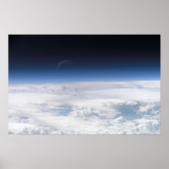 Poster Lua Azul (Frente)