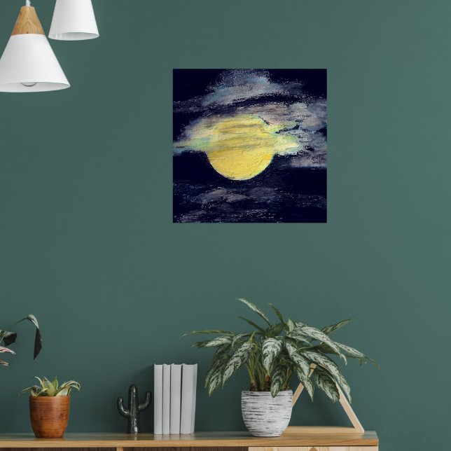Poster Lua cheia (Sala de Estar 1)