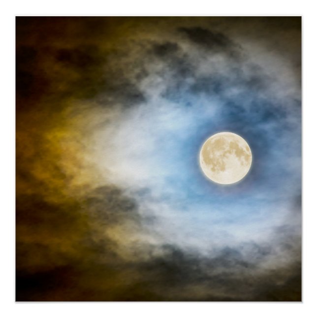 Pôster Lua cheia (Frente)