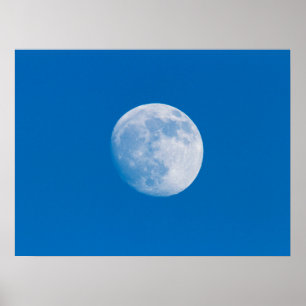 Poster Lua Cheia Sobre a Cidade de Montreal