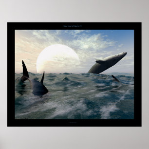 Poster Lua d'água de Taurus IV