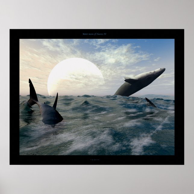 Poster Lua d'água de Taurus IV (Frente)