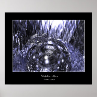 Pôster Lua de golfinho